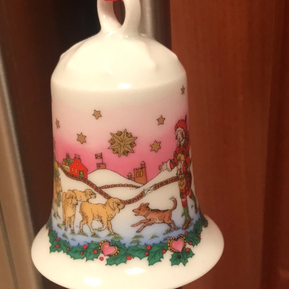 Set of 3 ceramic Christmas ornaments - Picture 4 of 8